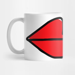 Red Lips As Seen On Villanelle Mug